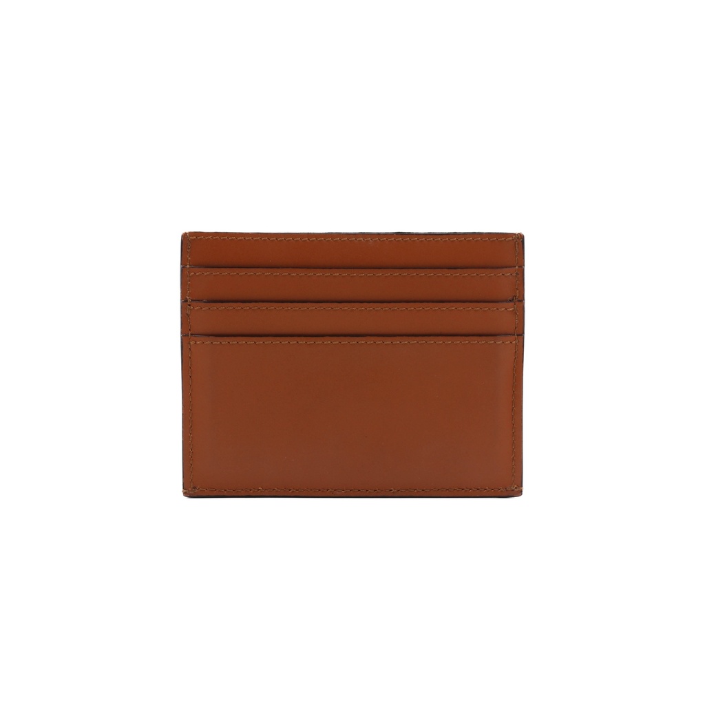 Fendi Roma Brown Leather Card Holder