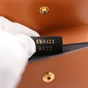Fendi Roma Brown Leather Card Holder