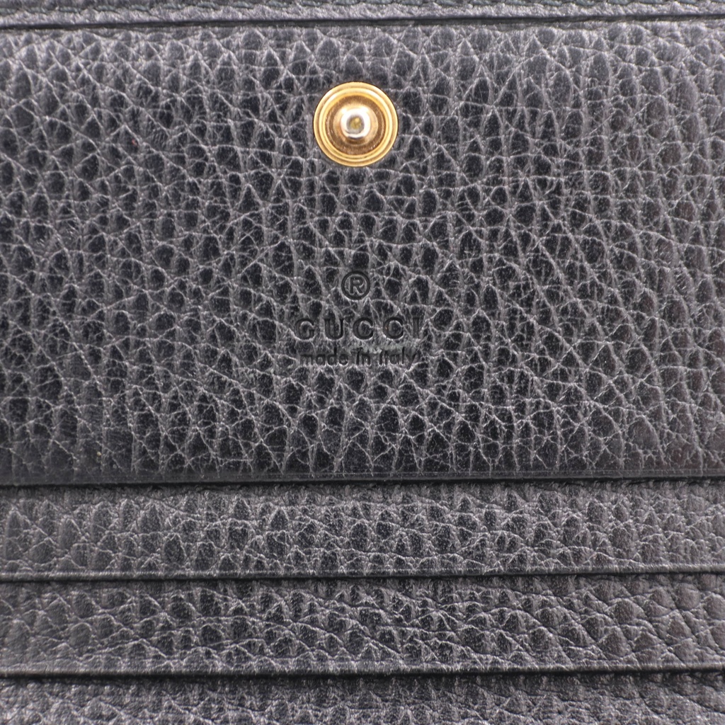 Gucci GG Marmont Butterfly Card Case Wallet