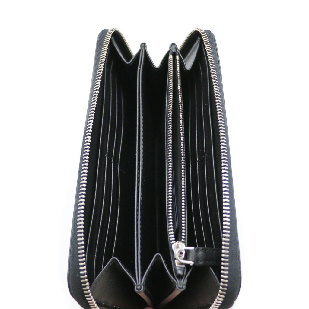 Prada Unisex Street Style Plain Leather Long Wallet Bridal