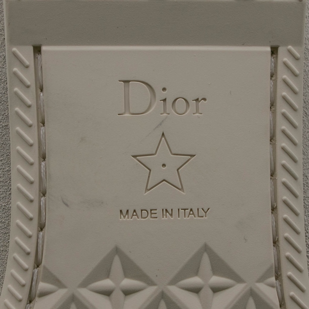 Christian Dior Miss Dior Street Moccasin Grey Suede Size 40