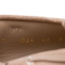 Christian Dior Miss Dior Street Moccasin Nude Suede Size 40