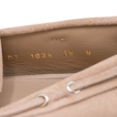 Christian Dior Miss Dior Street Moccasin Nude Suede Size 38