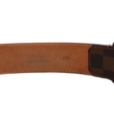 Louis Vuitton Damier Ebene Inventeur Belt Size 80