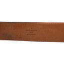 Louis Vuitton Damier Ebene Inventeur Belt Size 80