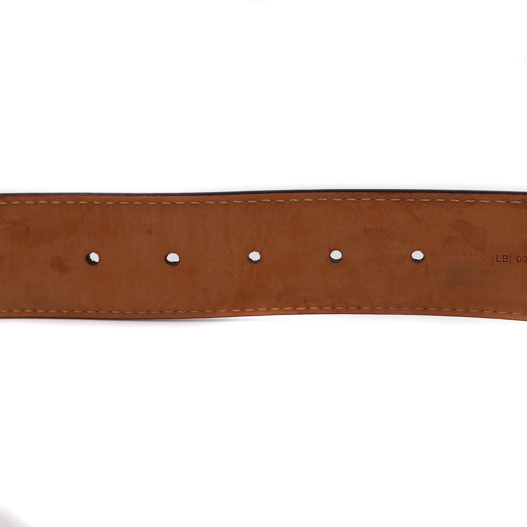 Louis Vuitton Damier Ebene Inventeur Belt Size 80