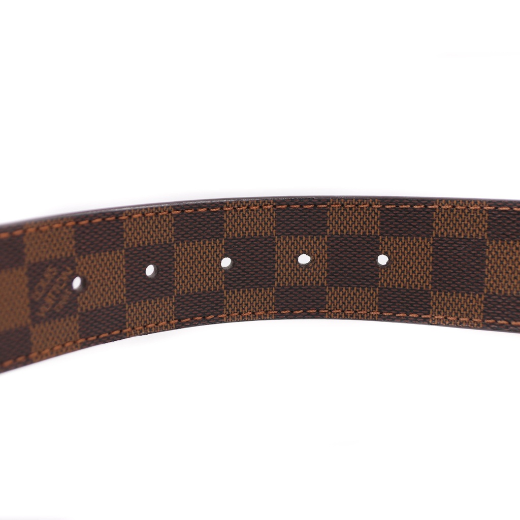 Louis Vuitton Damier Ebene Inventeur Belt Size 80