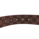 Louis Vuitton Damier Ebene Inventeur Belt Size 80