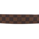 Louis Vuitton Damier Ebene Inventeur Belt Size 80