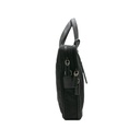 Prada In Re-Nylon And Saffiano Briefcase Black