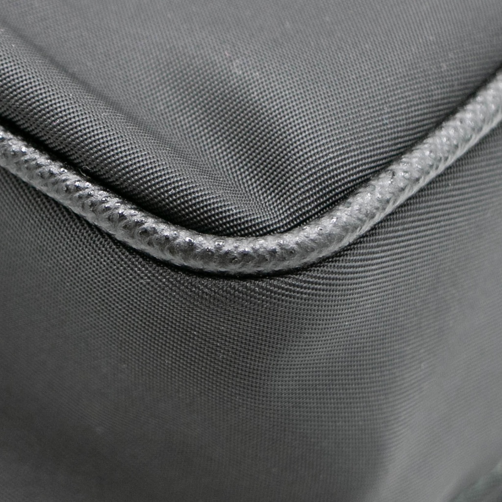 Prada In Re-Nylon And Saffiano Briefcase Black