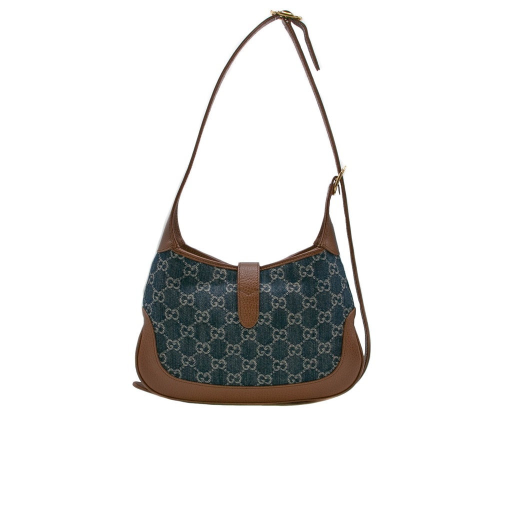 Gucci Jackie 1961 Small Shoulder Bag Blue 636706