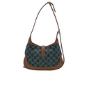 Gucci Jackie 1961 Small Shoulder Bag Blue 636706
