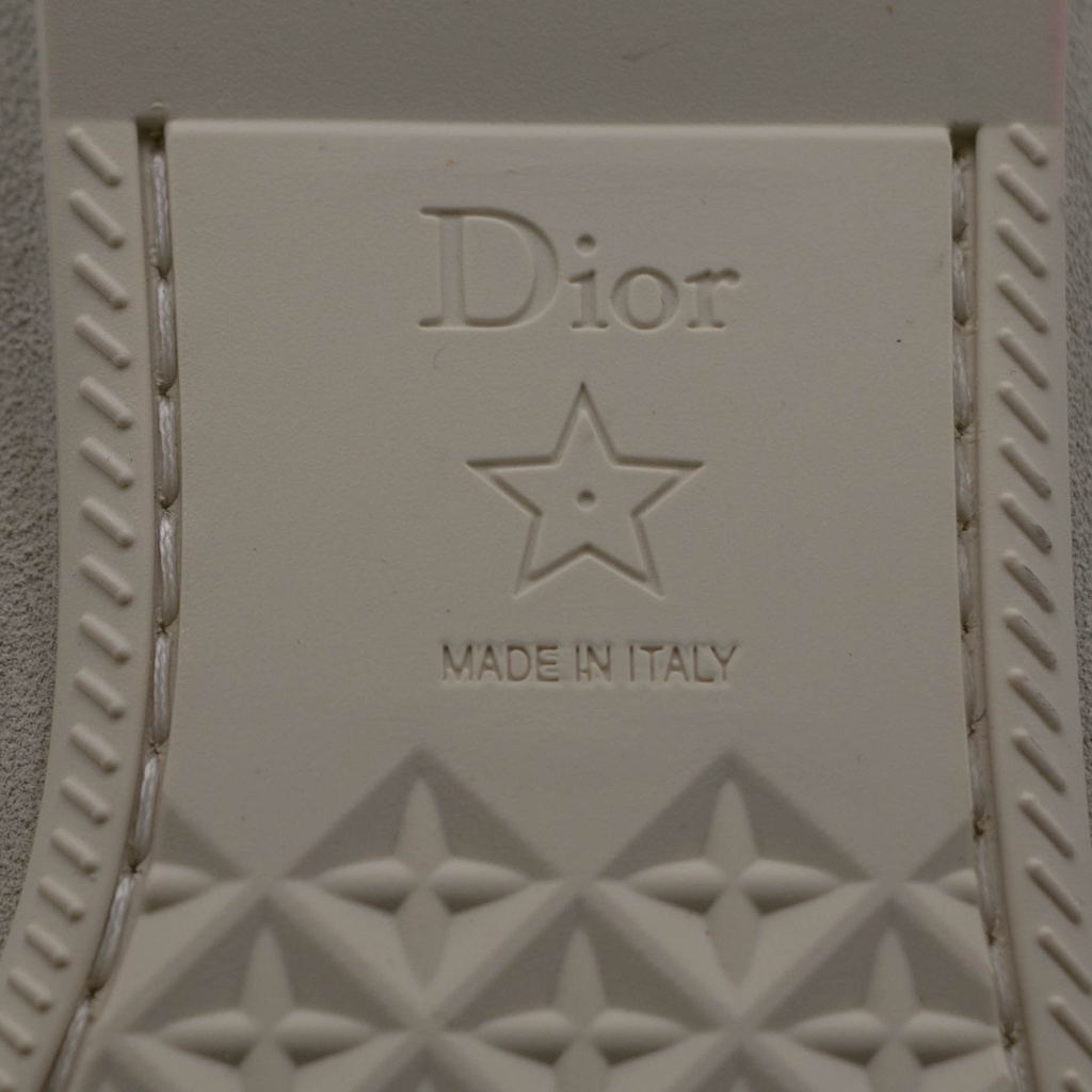Christian Dior Miss Dior Street Moccasin Grey Suede Size 37