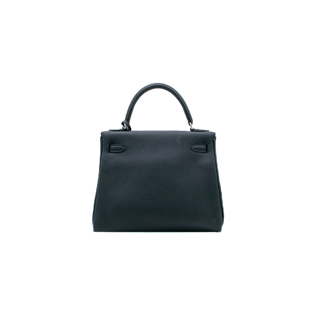 Hermes Kelly 25 Togo Navy SV Metal Fittings Shoulder Bag Year 2020