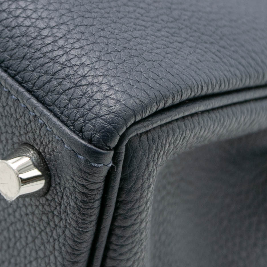 Hermes Kelly 25 Togo Navy SV Metal Fittings Shoulder Bag Year 2020