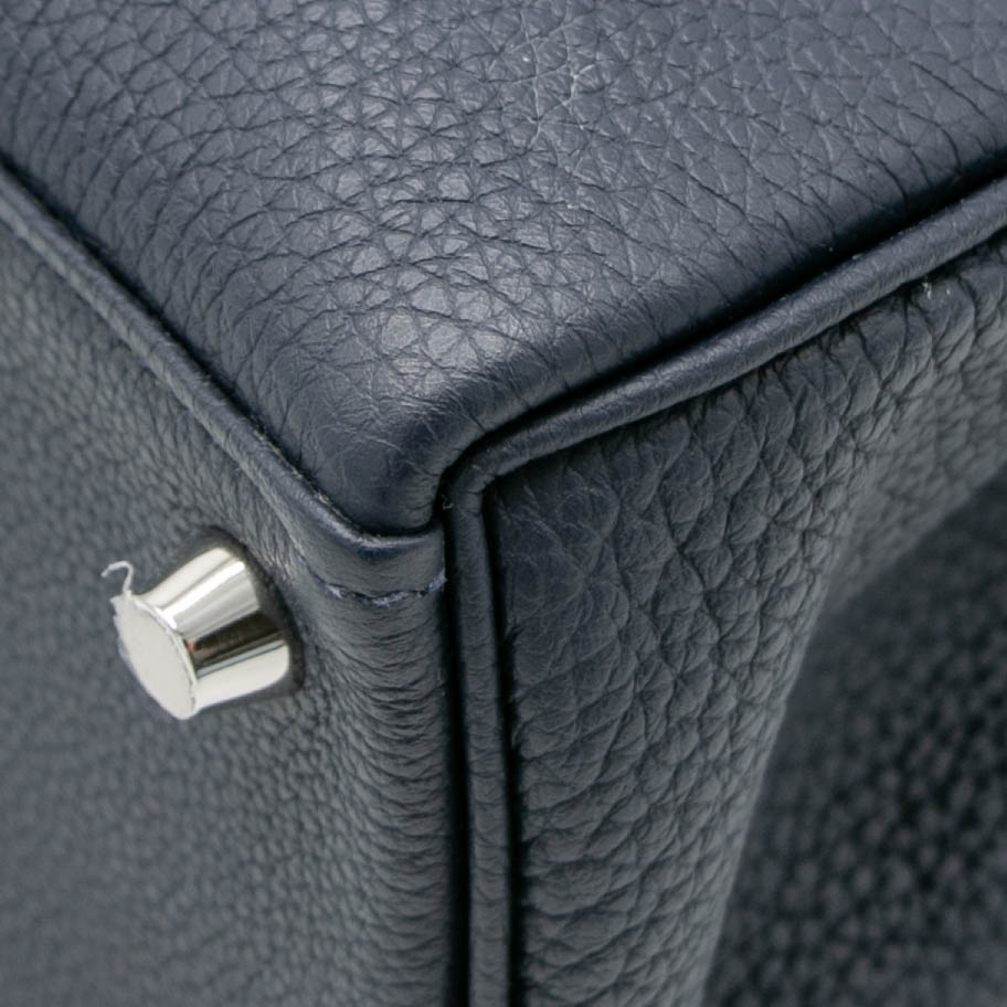 Hermes Kelly 25 Togo Navy SV Metal Fittings Shoulder Bag Year 2020
