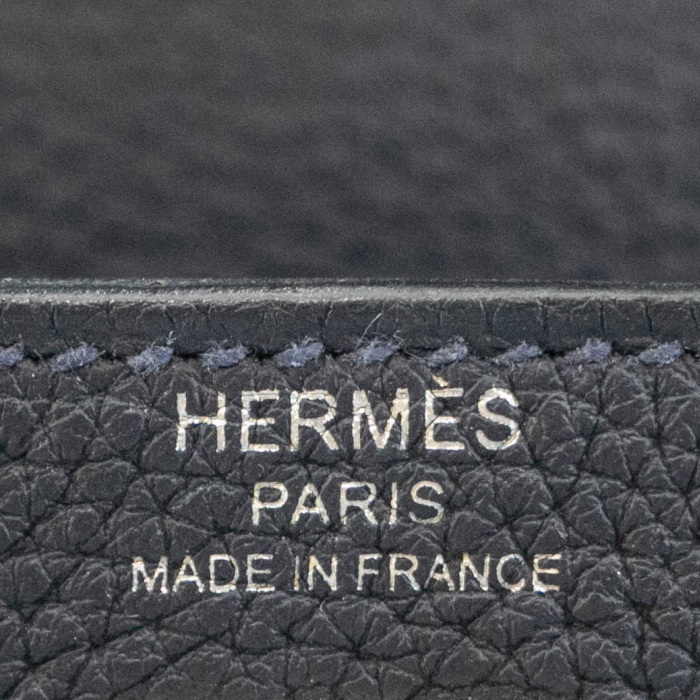 Hermes Kelly 25 Togo Navy SV Metal Fittings Shoulder Bag Year 2020