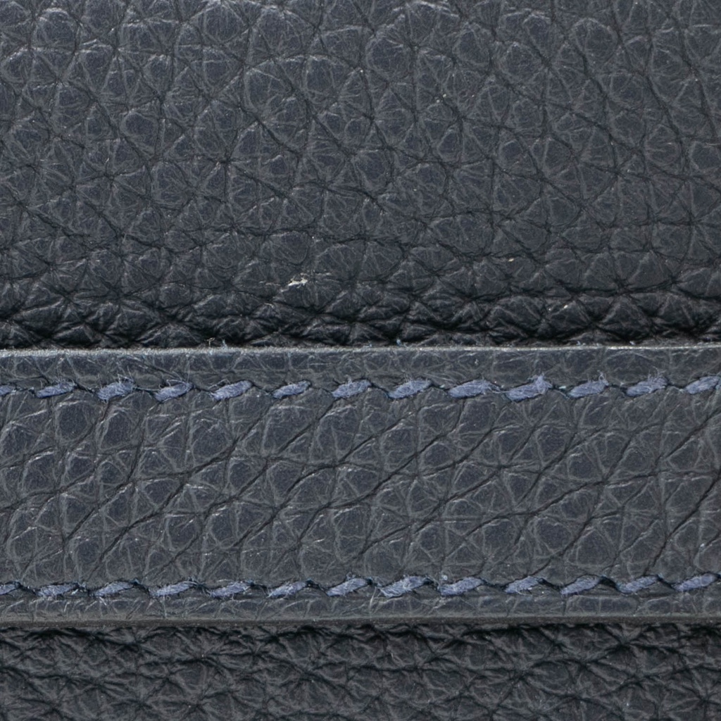 Hermes Kelly 25 Togo Navy SV Metal Fittings Shoulder Bag Year 2020