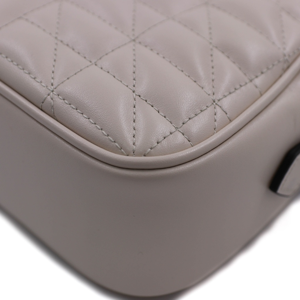 Gucci GG Marmont Small White Shoulder Bag 447632