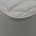 Gucci Calfskin Matelasse Aria Small GG Marmont Shoulder Bag White 447632