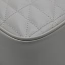 Gucci Calfskin Matelasse Aria Small GG Marmont Shoulder Bag White 447632