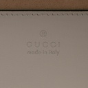 Gucci Calfskin Matelasse Aria Small GG Marmont Shoulder Bag White 447632