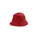 Gucci Women's Hat Bucket Polyester Red Total Pattern 728215