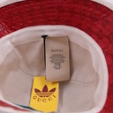 Gucci Women's Hat Bucket Polyester Red Total Pattern 728215