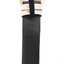 Gucci x Adidas Black and Blue Leather Marmont GG Belt 406331 In Size 85 34