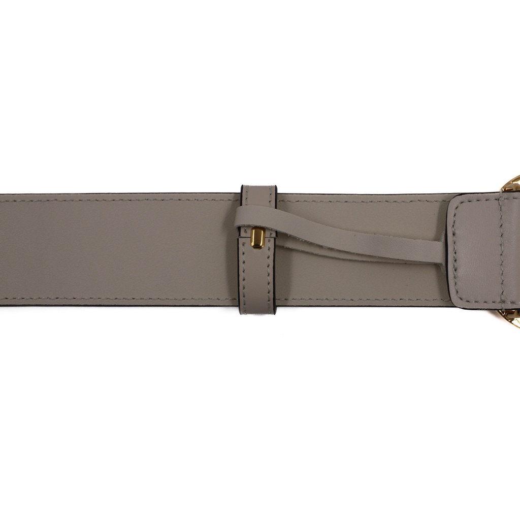 Gucci GG Marmont Wide Belt White 406031 In Size 85 34