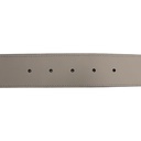 Gucci GG Marmont Wide Belt White 406031 In Size 85 34