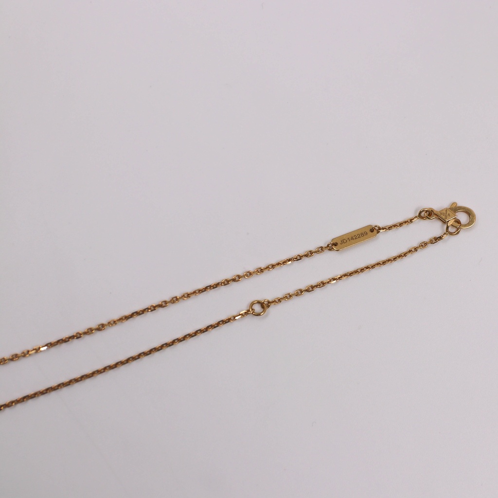 Van Cleef Vintage Alhambra Necklace Onyx JD142289