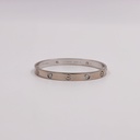 Cartier Love Half Diamond 750WG L65366 #17 30.2g