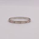 Cartier Love Half Diamond 750WG L65366 #17 30.2g