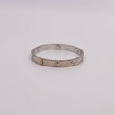 Cartier Love Half Diamond 750WG L65366 #17 30.2g
