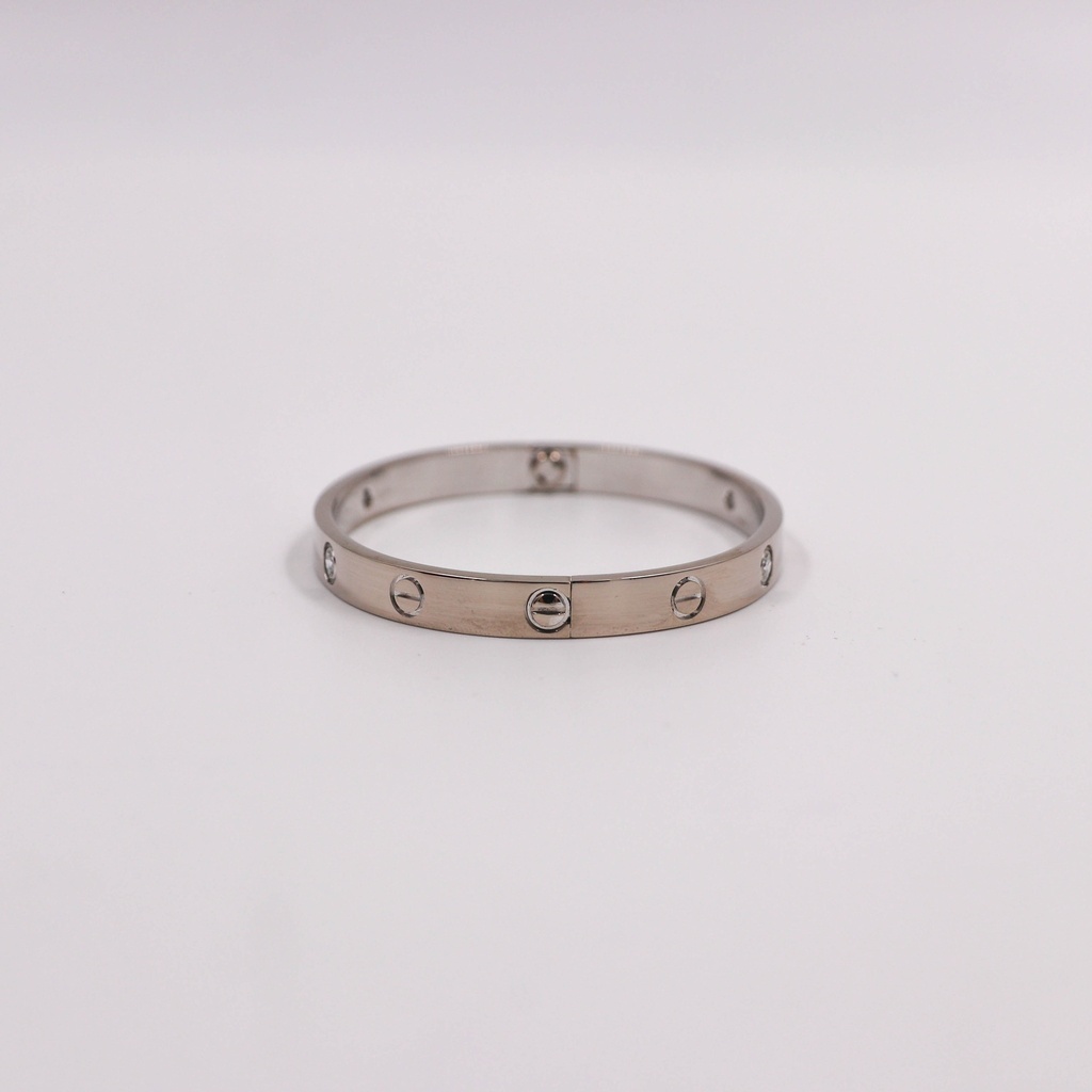 Cartier Love Half Diamond 750WG L65366 #17 30.2g