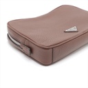 Prada Leather Brown Clutch 2VF007