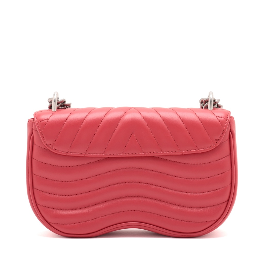 Louis Vuitton New Wave PM Red Chain Shoulder Bag