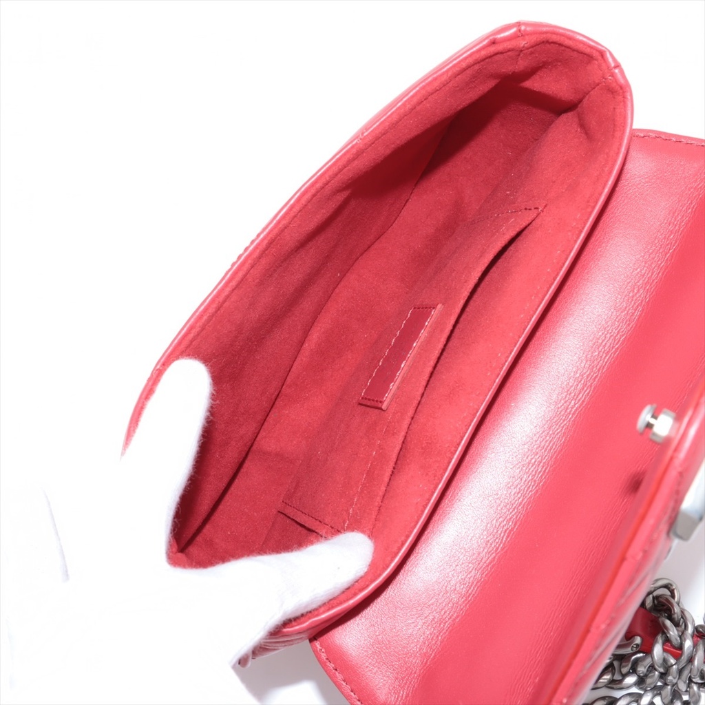 Louis Vuitton New Wave PM Red Chain Shoulder Bag