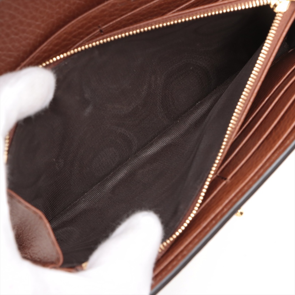 Gucci GG Denim Chain Crossbody Bag Navy Blue 652681