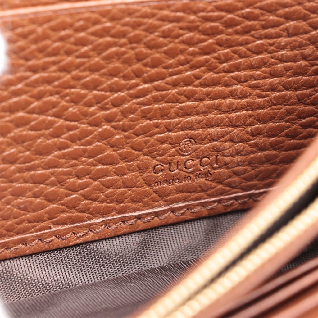 Gucci GG Denim Chain Crossbody Bag Navy Blue 652681