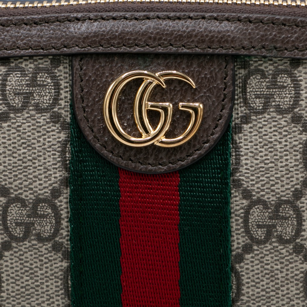 Gucci GG Supreme Canvas Ophidia Large Cosmetic Case 625551