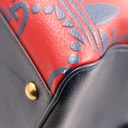 Gucci x Adidas Travel Bag Duffle Red Leather 702422