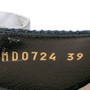 Christian Dior J'Adior Slingback Pump Black Technical Fabric In Size 39