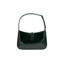 Saint Laurent Patent Leather Le 5 à 7 Black Handbag