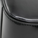 Saint Laurent Patent Leather Le 5 à 7 Black Handbag