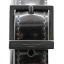 Saint Laurent Patent Leather Le 5 à 7 Black Handbag