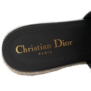 Christian Dior 30 Montaigne Leather Mules In Size 38