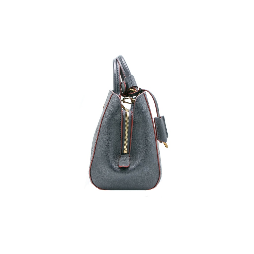 Louis Vuitton Marine Rouge Monogram Empreinte Montaigne BB Bag